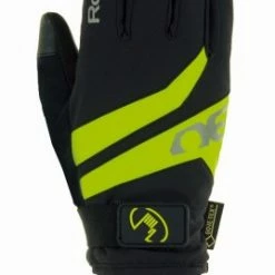 Roeckl Rocca GTX Winter Fahrrad Handschuhe Schwarz/gelb 2022