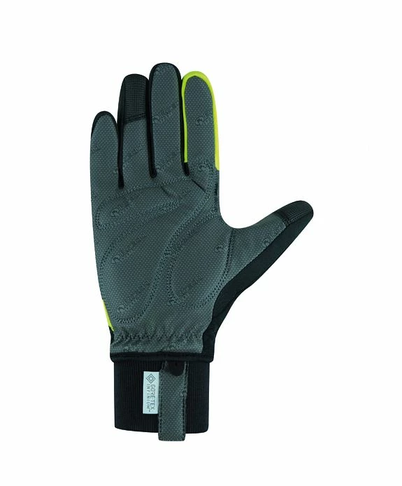 Roeckl Rofan Winter Fahrrad Handschuhe Schwarz/gelb 2022 4 Roeckl Rofan Winter Fahrrad Handschuhe Schwarz/gelb 2022 – Bild 2