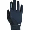 Roeckl Mori Fahrrad Handschuhe Lang Schwarz 2022