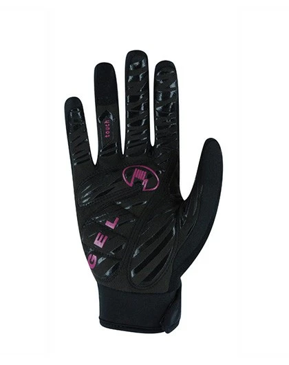 Roeckl Mori Fahrrad Handschuhe Lang Schwarz/berry 2022 4 Roeckl Mori Fahrrad Handschuhe Lang Schwarz/berry 2022 – Bild 2