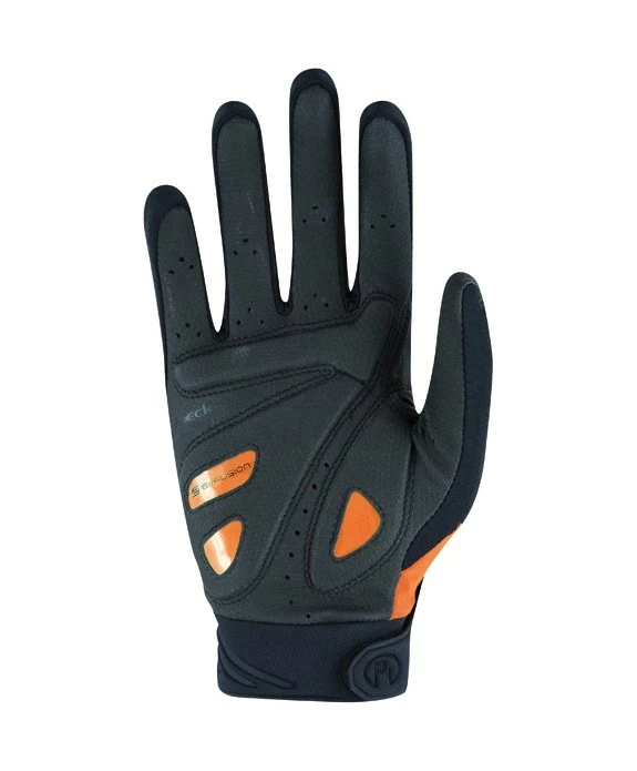 Roeckl Morgex Fahrrad Handschuhe Lang Schwarz/orange 2023 4 Roeckl Morgex Fahrrad Handschuhe Lang Schwarz/orange 2023 – Bild 2