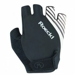 Roeckl Naturns Fahrrad Handschuhe Kurz Schwarz/weiß 2022