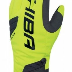 Chiba BioXCell Warm Winter Fahrrad Handschuhe Gelb/schwarz 2023