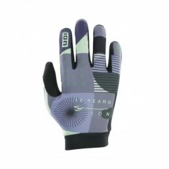 Ion Scrub 10 Years Fahrrad Handschuhe Lang Blau/grau/grün 2023