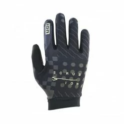Ion Scrub Fahrrad Handschuhe Lang Schwarz/mud Grün 2023