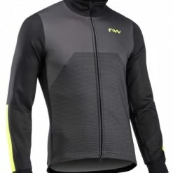 Northwave Blade 2 Fahrrad Winterjacke Grau/gelb 2024