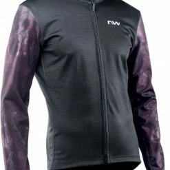 Northwave Blade Fahrrad Winterjacke Schwarz/lila 2022