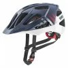 Uvex Quatro CC All Mountain Enduro MTB Fahrrad Helm Matt Blau/weiß 2023