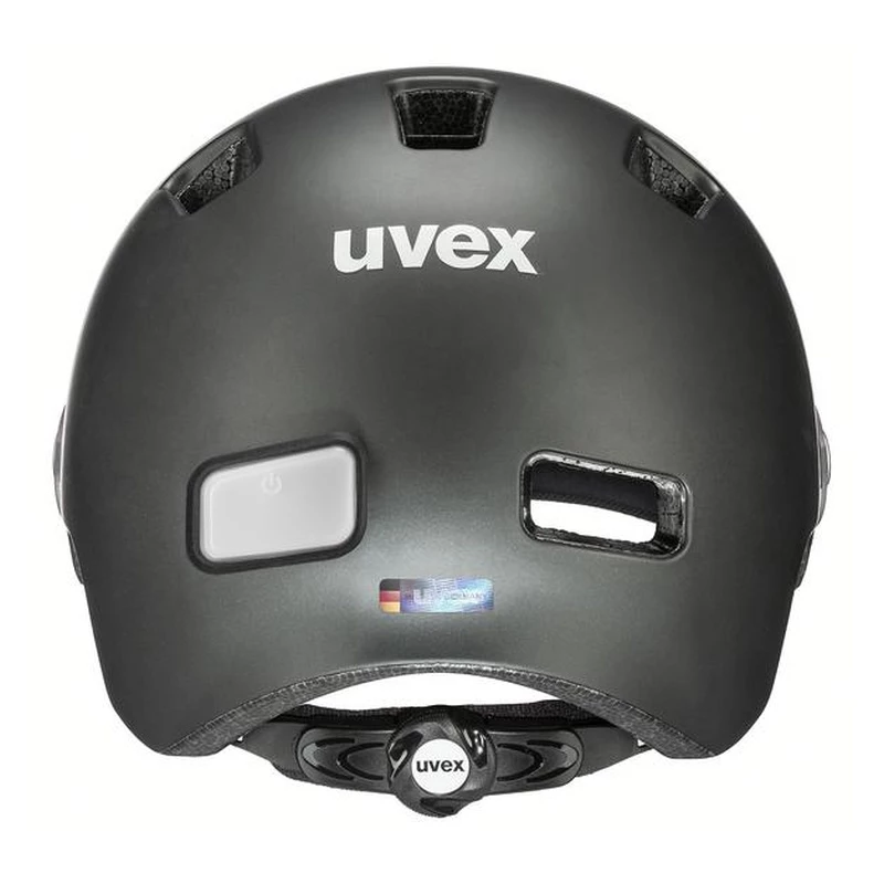 Uvex Rush Visor City Fahrrad Helm Matt Grau 2023 7 Uvex Rush Visor City Fahrrad Helm Matt Grau 2023 – Bild 5