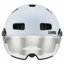 Uvex Rush Visor City Fahrrad Helm Matt Light Blau 2023 -Brillen Verkäufe S41002806F1