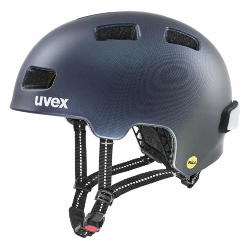 Uvex City 4 MIPS Fahrrad Helm Matt Blau 2023 3 Uvex City 4 MIPS Fahrrad Helm Matt Blau 2023