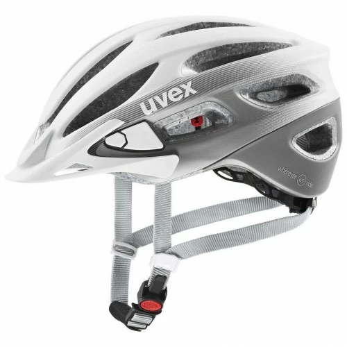 Uvex True CC Damen Fahrrad Helm Matt Weiß/grau 2023 3 Uvex True CC Damen Fahrrad Helm Matt Weiß/grau 2023