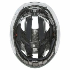 Uvex Rise CC Tocsen Rennrad Fahrrad Helm Matt Silberfarben/grün 2023 -Brillen Verkäufe S41009102I1