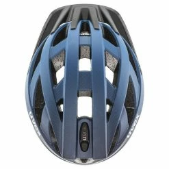 Uvex I-VO CC Fahrrad Helm Matt Blau/lila 2023 8 Uvex I-VO CC Fahrrad Helm Matt Blau/lila 2023 -Brillen Verkäufe S41042333A1