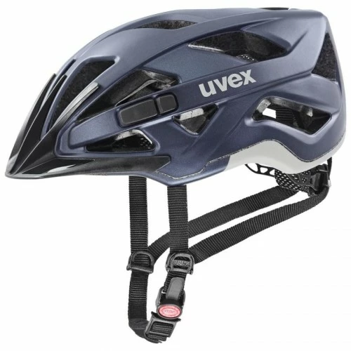 Uvex Active CC Fahrrad Helm Matt Blau/schwarz 2023 3 Uvex Active CC Fahrrad Helm Matt Blau/schwarz 2023