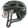 Uvex Finale Visor City Trekking Fahrrad Helm Grün 2022