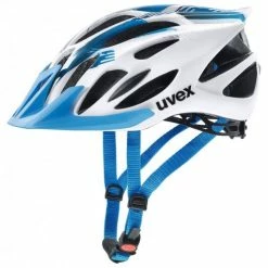 Uvex Flash Fahrrad Helm Weiß/blau 2021