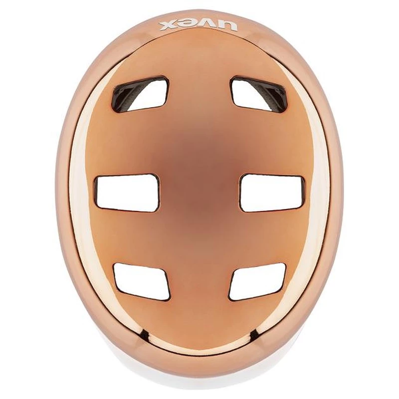 Uvex Hlmt 5 Bike Pro City Fahrrad Helm Gr. 55-58cm Chrom Rosé 2023 4 Uvex Hlmt 5 Bike Pro City Fahrrad Helm Gr. 55-58cm Chrom Rosé 2023 – Bild 2