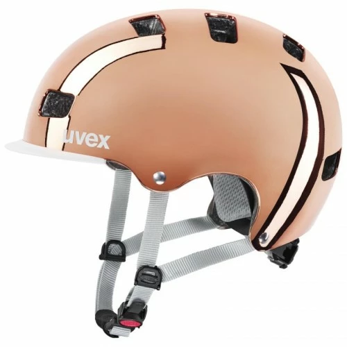 Uvex Hlmt 5 Bike Pro City Fahrrad Helm Gr. 55-58cm Chrom Rosé 2023 3 Uvex Hlmt 5 Bike Pro City Fahrrad Helm Gr. 55-58cm Chrom Rosé 2023