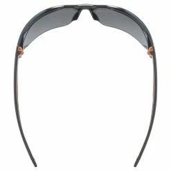 Uvex Sportstyle 204 Fahrrad / Sport Brille Schwarz/orange/mirror Silberfarben -Brillen Verkäufe S5305252316A1