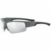 Uvex Sportstyle 215 Fahrrad / Sport Brille Grau/litemirror Silberfarben