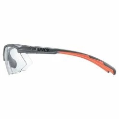 Uvex Sportstyle 802 V Fahrrad Brille Grau/rot/smoke -Brillen Verkäufe S5308725501S1