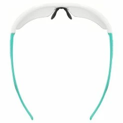 Uvex Sportstyle 802 Small Variomatic Fahrrad Brille Weiß/grün/smoke -Brillen Verkäufe S5308948701A1