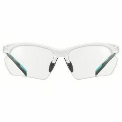 Uvex Sportstyle 802 Small Variomatic Fahrrad Brille Weiß/grün/smoke -Brillen Verkäufe S5308948701F1
