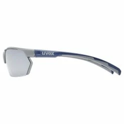 Uvex Sportstyle 114 Wechselscheiben Fahrrad / Sport Brille Grau/blau/litemirror Silberfarben -Brillen Verkäufe S5309395416S1