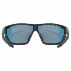 Uvex Sportstyle 706 Fahrrad / Sport Brille Grün/schwarz/mirror Rot -Brillen Verkäufe S5320062716R1