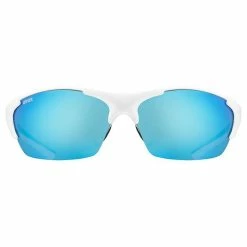 Uvex Blaze III Wechselscheiben Sport / Freizeit Brille Weiß/schwarz/mirror Blau -Brillen Verkäufe S5320468816F1