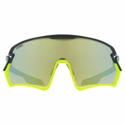 Uvex Sportstyle 231 Fahrrad Brille Schwarz/gelb/mirror Gelb -Brillen Verkäufe S5320652616F1
