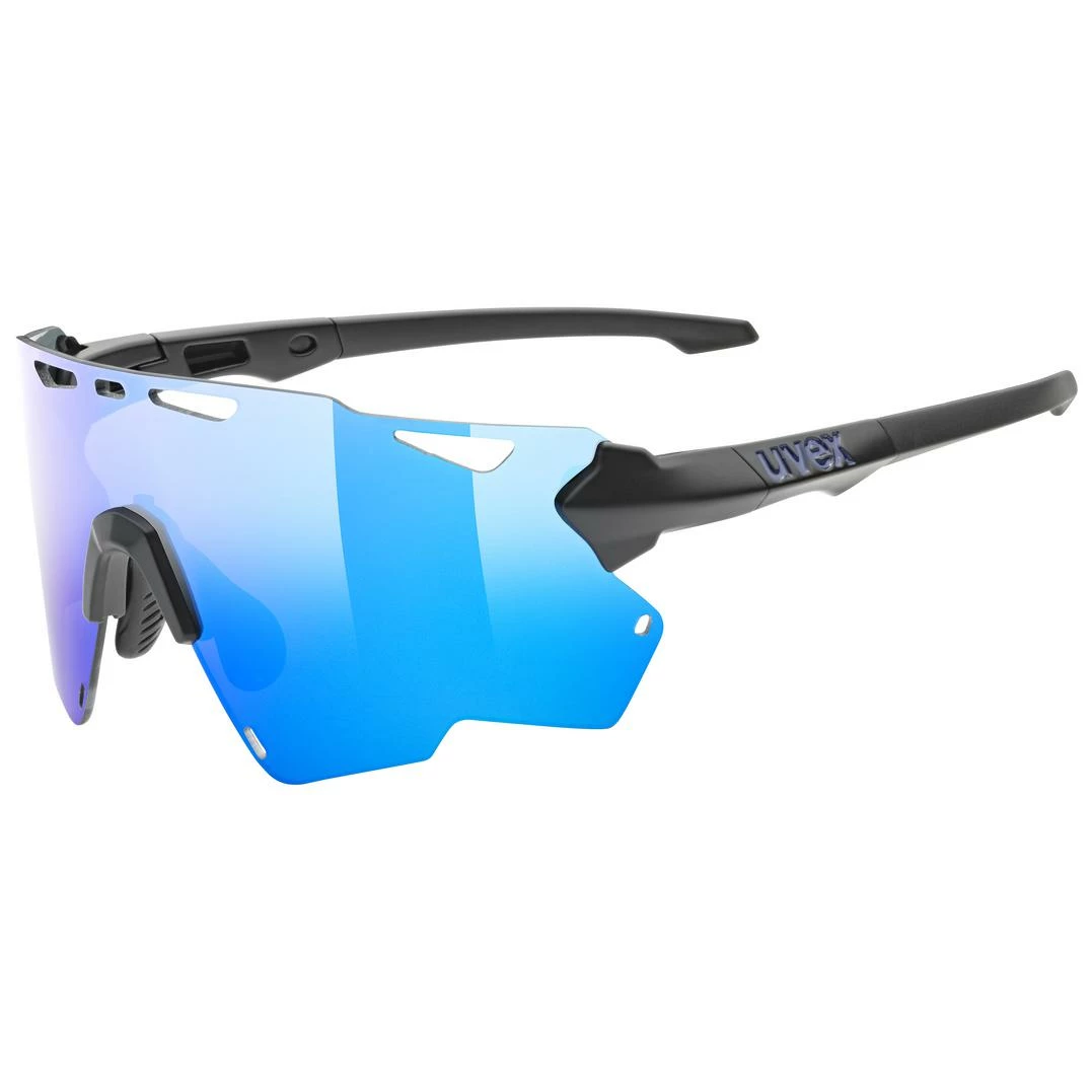 Uvex Sportstyle 228 Fahrrad / Sport Brille Matt Schwarz/mirror Blau 6 Uvex Sportstyle 228 Fahrrad / Sport Brille Matt Schwarz/mirror Blau – Bild 4