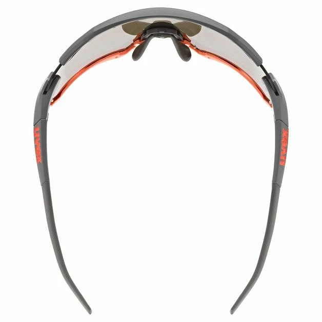 Uvex Sportstyle 228 Fahrrad / Sport Brille Grau/orange/mirror Orange 4 Uvex Sportstyle 228 Fahrrad / Sport Brille Grau/orange/mirror Orange – Bild 2