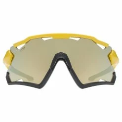 Uvex Sportstyle 228 Fahrrad / Sport Brille Matt Gelb/schwarz/mirror Gelb -Brillen Verkäufe S5320676216F1