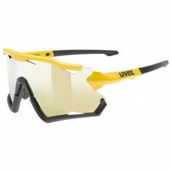 Uvex Sportstyle 228 Fahrrad / Sport Brille Matt Gelb/schwarz/mirror Gelb