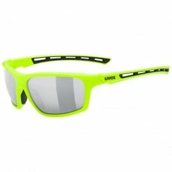 Uvex Sportstyle 229 Fahrrad / Sport Brille Gelb/litemirror Silberfarben