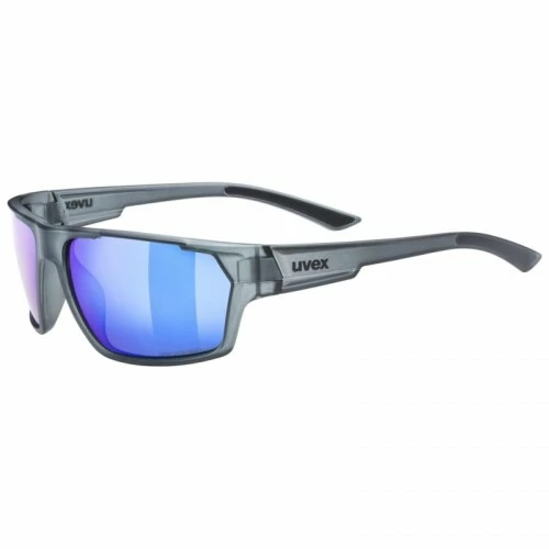 Uvex Sportstyle 233 Polavision Sport / Freizeit Brille Matt Grau/mirror Blau 3 Uvex Sportstyle 233 Polavision Sport / Freizeit Brille Matt Grau/mirror Blau