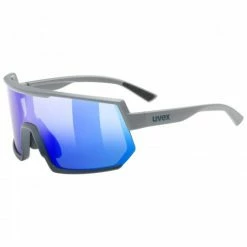 Uvex Sportstyle 235 Sport / Freizeit Brille Matt Grau/mirror Blau