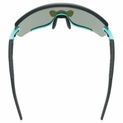 Uvex Sportstyle 236 Set Fahrrad / Sport Brille Matt Schwarz/türkis/mirror Blau -Brillen Verkäufe S5330044216 A1