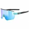 Uvex Sportstyle 236 Set Fahrrad / Sport Brille Matt Schwarz/türkis/mirror Blau 1 Uvex Sportstyle 236 Set Fahrrad / Sport Brille Matt Schwarz/türkis/mirror Blau -Brillen Verkäufe S5330044216 Main