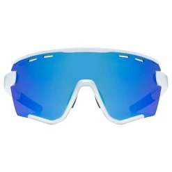 Uvex Sportstyle 236 Set Small Fahrrad / Sport Brille Matt Weiß/schwarz/mirror Blau -Brillen Verkäufe S5330058116F1