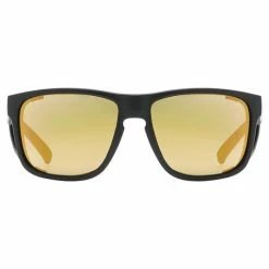 Uvex Sportstyle 312 Outdoor / Bergsport Brille Matt Schwarz/mirror Goldfarben -Brillen Verkäufe S5330072616F1