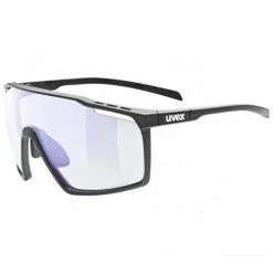 Uvex Mtn Perform V Outdoor / Sport Brille Matt Schwarz/litemirror Blau