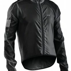 Northwave Vortex Fahrrad Wind/Regenjacke Schwarz 2023