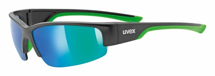 Uvex Sportstyle 215 Fahrrad / Sport Brille Schwarz/grün 3 Uvex Sportstyle 215 Fahrrad / Sport Brille Schwarz/grün