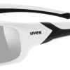 Uvex Sportstyle 211 Fahrrad / Sport Brille Weiß/schwarz
