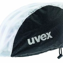 Uvex Raincap Bike Fahrrad Helm Regenhülle Überzug Schwarz/weiß