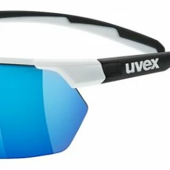 Uvex Sportstyle 114 Wechselscheiben Fahrrad Brille Weiß/schwarz