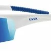 Uvex Sunsation Fahrrad / Sport Brille Weiss/blau -Brillen Verkäufe veioakuii
